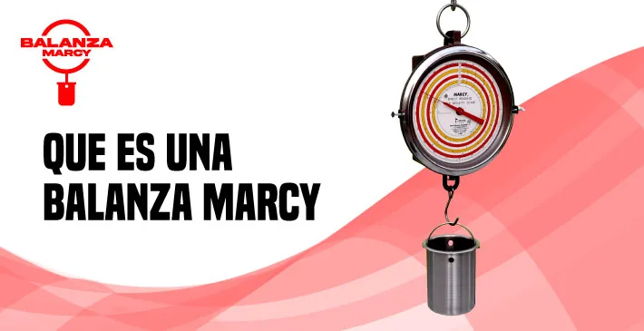 ¿Qué es una balanza marcy?