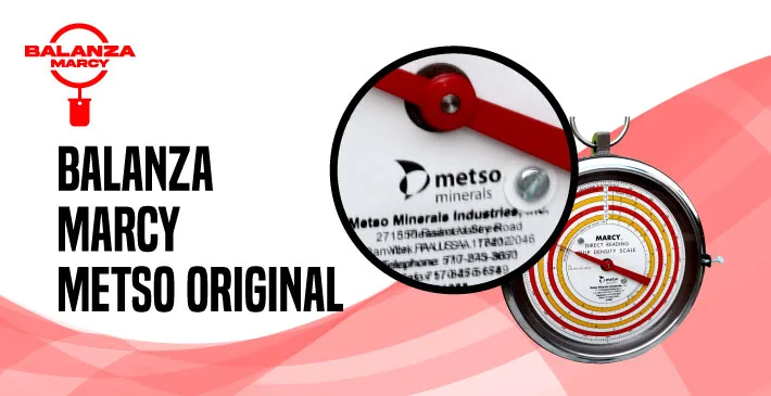 Balanza marcy METSO original