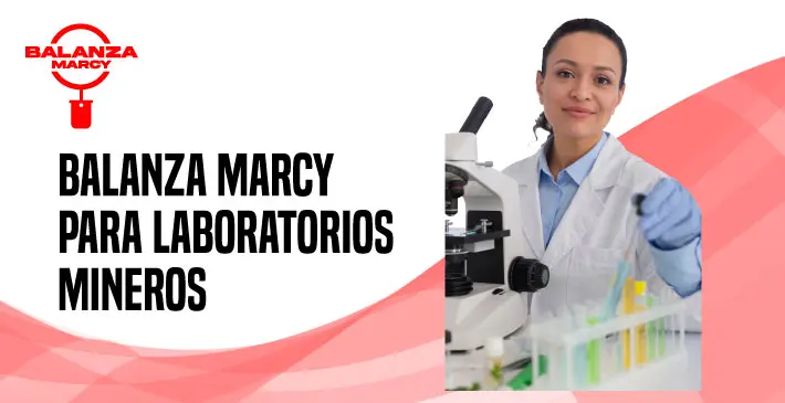 Balanza marcy para laboratorios mineros