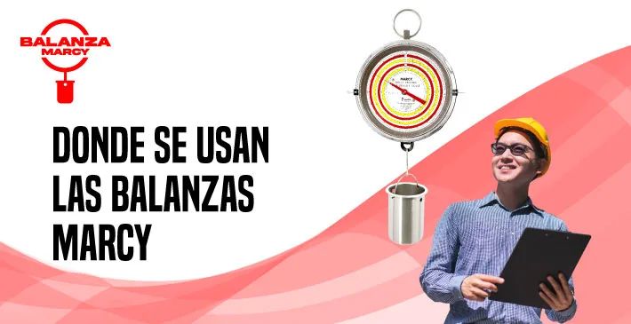 ¿Dónde se usan las balanzas marcy?