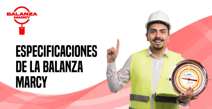 Especificaciones de la balanza marcy