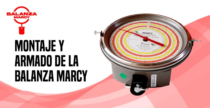 Montaje y armado de la balanza marcy