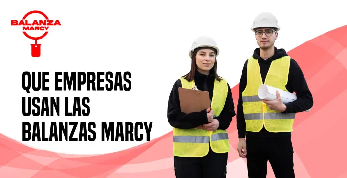 ¿Qué empresas usan las balanzas marcy?
